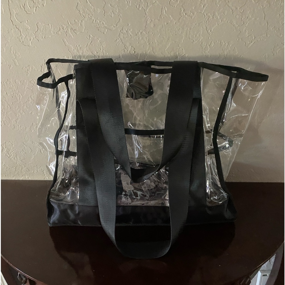 Professional Transparent Large Bag Makeup Kits Organizer MUA Carry All Artist